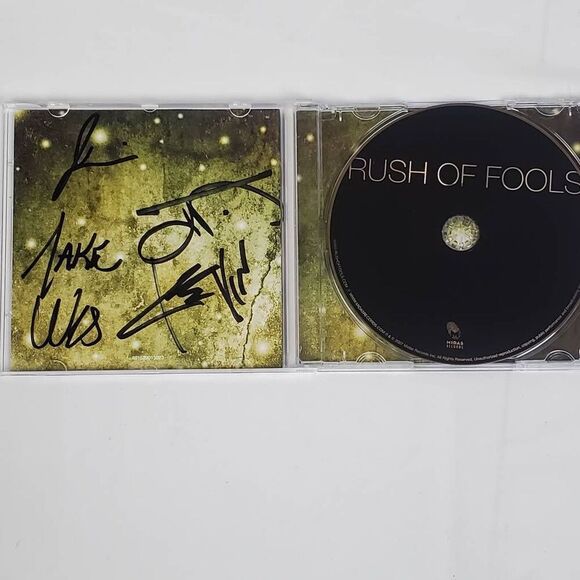 Rush of Fools CD 2007 Self-Titled Album Signed by Band – Midas Records Christian - Picture 2 of 4